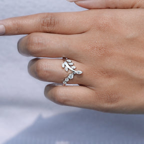 Marquise Cut V Shape Curved  Moissanite Wedding Band