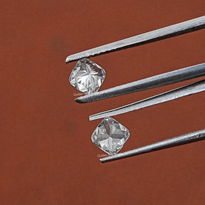 Matching Pair Of Cushion Cut Lab Grown Diamonds