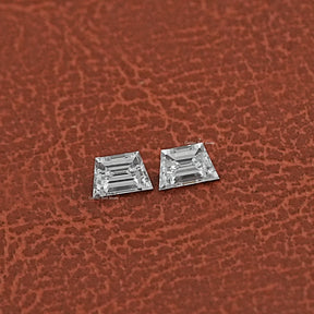 Close View Of Trapezoid Cut Matching Pair