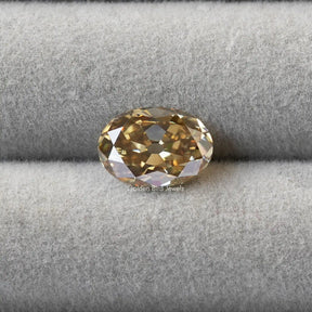 Detailed View Of Old Mine Oval Cut Loose Stone