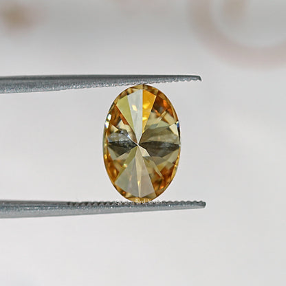Champagne Oval Moissanite Loose Stone