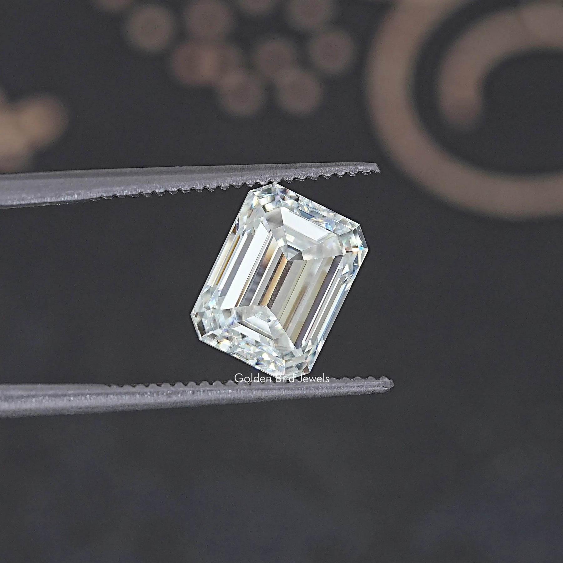 Emerald Moissanite Loose Stone