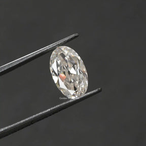 Old Mine Oval Cut Loose Moissanite Stone