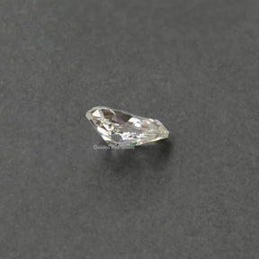 Side view of Pear Shaped Loose Moissanite Stone