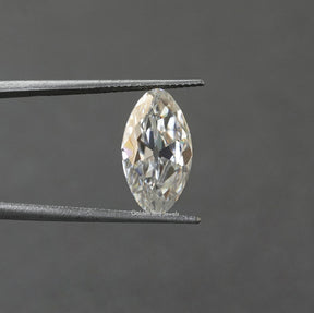 View Of Moval Cut Loose Moissanite Stone