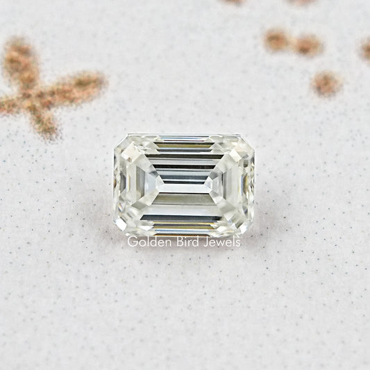 1.30 CT Emerald Cut Moissanite Loose Stone
