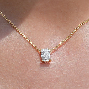 Radiant Cut Lab Grown Diamond Pendant