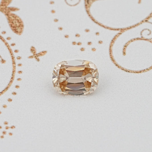 Old Mine Yellow Cushion Loose Stone