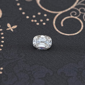 Top View of Cushion Cut Loose moissanite           