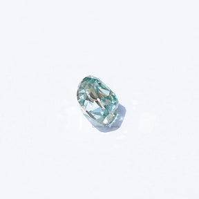 Cross View of Old Mine Cushion Cut Loose