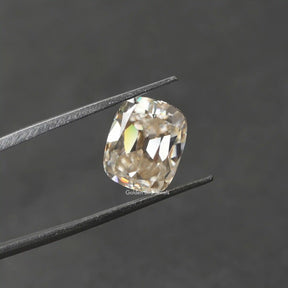 Old Mine Cushion Cut Loose Moissanite Stone