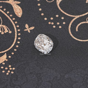 Near Colorless Old Cut Cushion Loose Moissanite