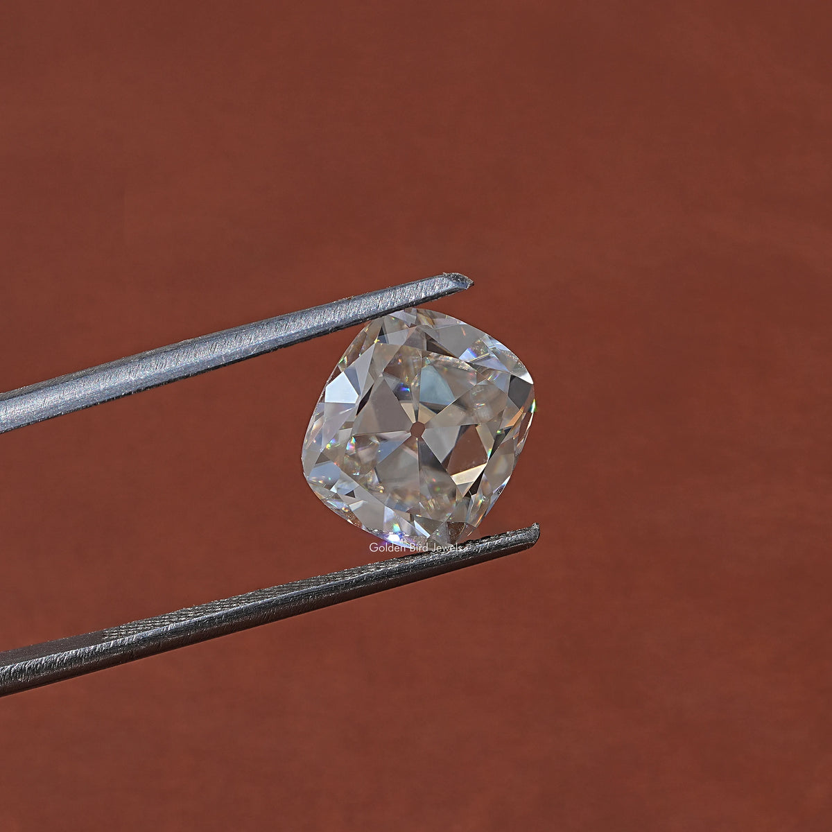 View Of Old Mine Cushion Cut Loose Moissanite