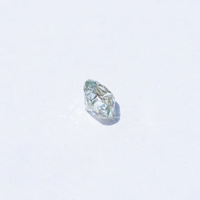 Side View Of Moissanite Cushion Cut Loose Stone