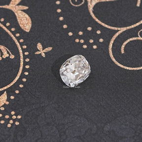 Near Colorless Old Cut Cushion Loose Moissanite