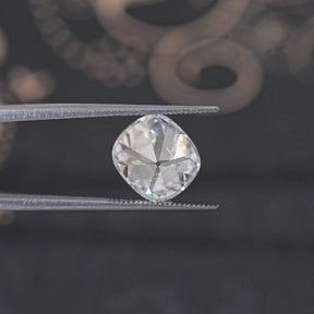Colorless Old Mine Cut Cushion Loose Moissanite
