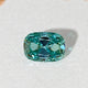 Blue Old Mine Cushion Loose Moissanite