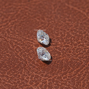 Colorless Old Mine Cushion Cut Loose Moissanite