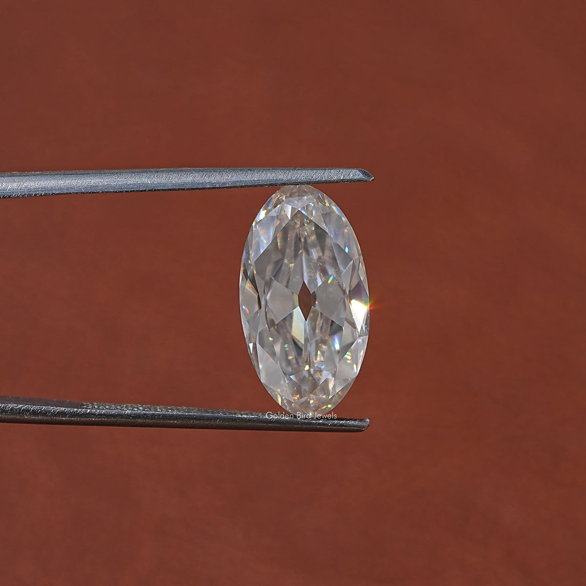 View Of Old Mine Moval Cut Loose Moissanite