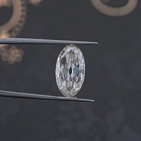Old Mine Moval Moissanite Loose Stone