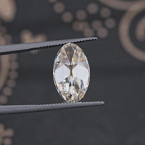 Old Mine Oval Moissanite Loose Stone