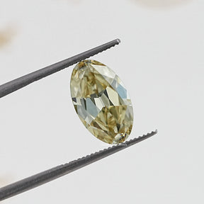Old Mine Oval Cut Loose Moissanite Stone
