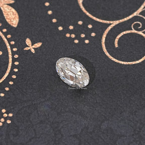 Old Mine Oval Moissanite Loose Stone