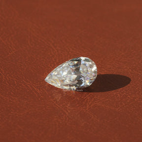 Moissanite Old Mine Pear Cut Loose Stone