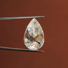 View Of Old Mine Pear Cut Loose Stone