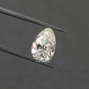 Moissanite Old Mine Pear Shaped Loose