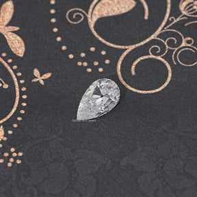Old Mine Pear Cut Loose Moissanite