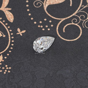 Old Mine Pear Cut Loose Moissanite
