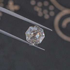 Old Single Cut Moissanite Loose Stone