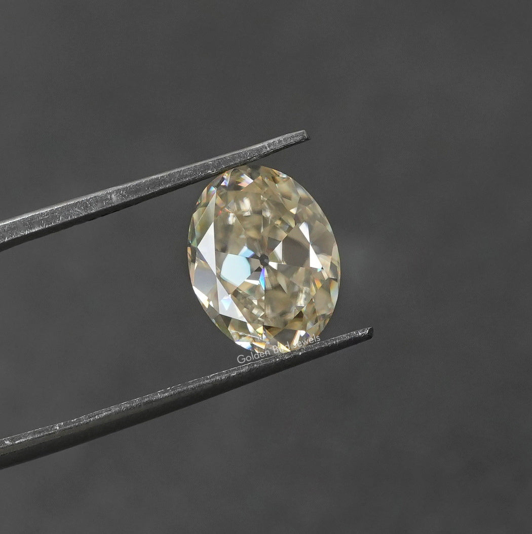 4 Carat Oval Loose Moissanite Stone