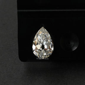 view of Old Mine Pear Cut Loose Stone