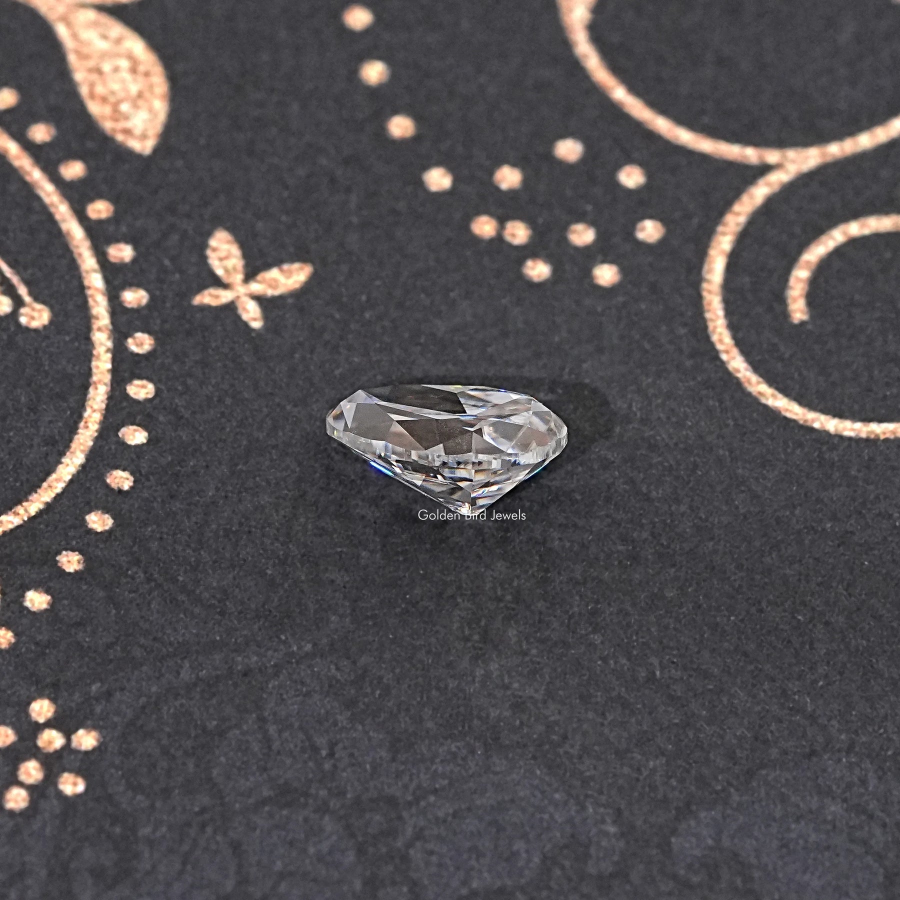 Old Mine Pear Cut Loose Moissanite