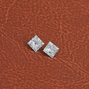 Close View Of Lab Diamond Princess Shaped