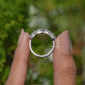 Princess Cut Lab Diamond Five Stone Ring