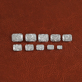 View of Radiant Cut Lab Grown Loose Diamond In White 