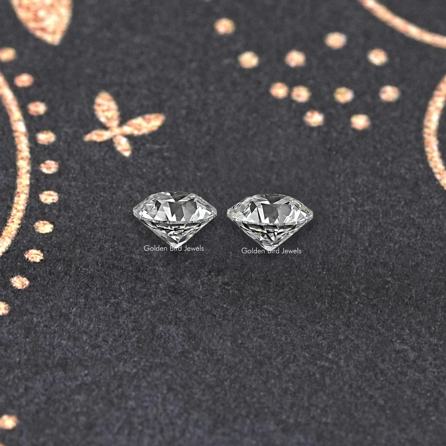 Old European Round Diamond Matching Pair