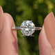 Round Cut Moissanite Solitaire Bridal Ring