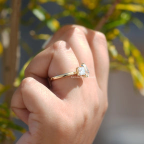 Pear and Princess Cut Lab Diamond Toi Et Moi Ring