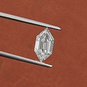 View Of Lab Grown Step Cut Diamond
