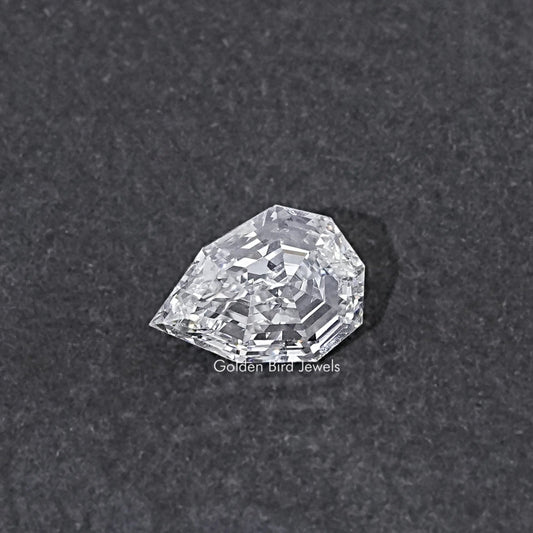 Step Cut Pear Loose Lab Diamond