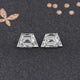 Step Cut Trapezoid Moissanite Matching Pair
