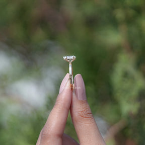 Pear and Princess Cut Lab Diamond Toi Et Moi Ring