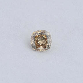 View Of Yellow Cushion cut Loose Stone 