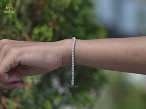 You tube Video of Oval Cut Tennis Bracelet

