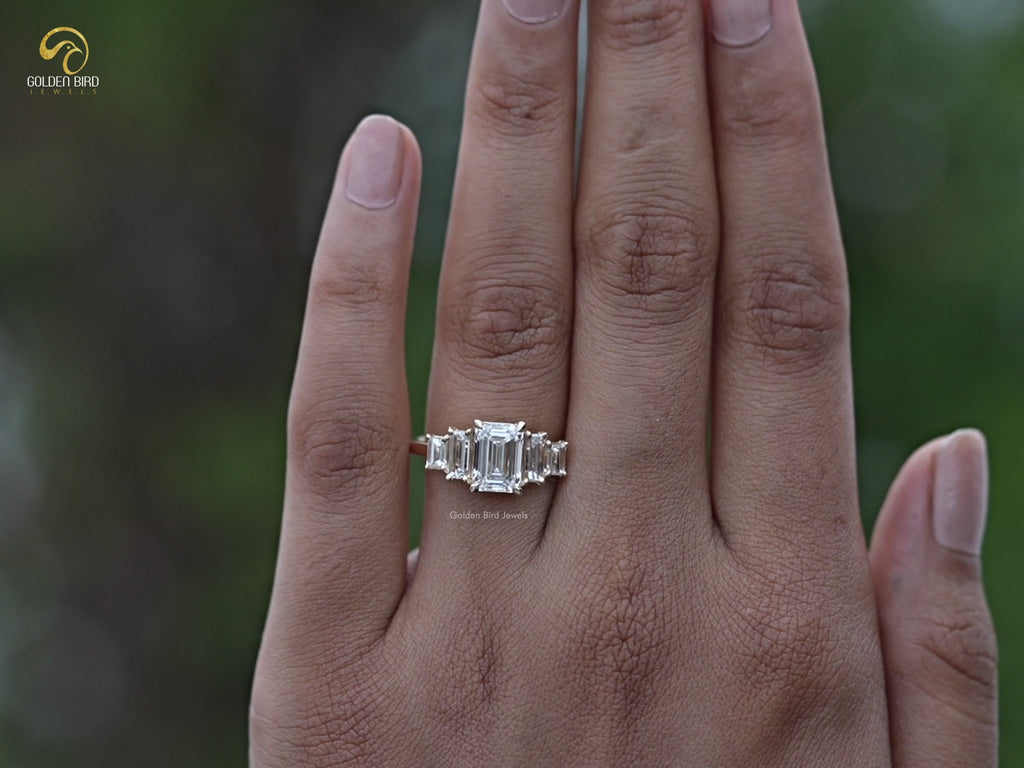 Youtube Video Of Lab Diamond Five Stone Ring