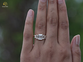 Youtube Video Of Lab Diamond Five Stone Ring